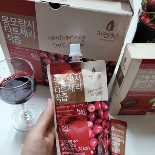 자연에온 몽모랑시 타트체리 3종 세트 구성 - 저분자콜라겐젤리, NFC 착즙주스 — 5점을 준 리뷰어가 2021년 7월 올린 사용 사진