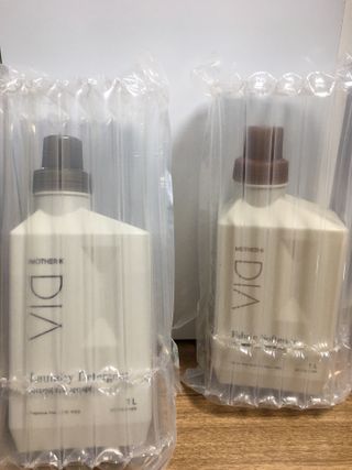 마더케이 디아 프리미엄 아기세제&섬유유연제 — 5점을 준 리뷰어가 2021년 10월 올린 사용 사진
