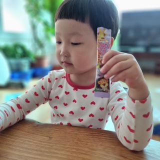 다나음 180도 칼슘젤리+아연면역젤리 — 5점을 준 리뷰어가 2021년 12월 올린 사용 사진