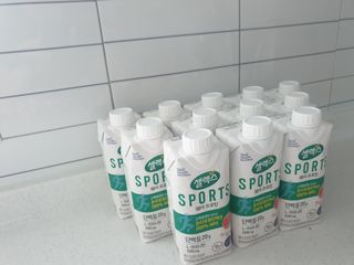 셀렉스스포츠 셀렉스 스포츠 웨이 프로틴 복숭아_ 330ml x 12팩 — 5점을 준 리뷰어가 2021년 8월 올린 사용 사진