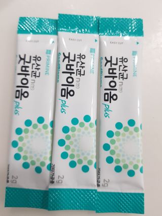 프리마인 유산균 국가지정연구소 선정, 살아있는 생유산균 200억 마리의 힘. 유산균n굿바이옴플러스 — 5점을 준 리뷰어가 2021년 9월 올린 사용 사진