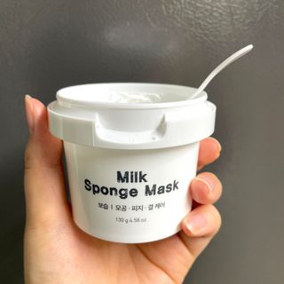 리더스코스메틱 리더스 밀크 스폰지 마스크 — 5점을 준 리뷰어가 2020년 12월 올린 사용 사진