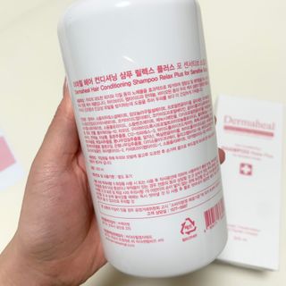 더마힐 헤어 컨디셔닝 샴푸 릴렉스 500ml — 5점을 준 리뷰어가 2021년 1월 올린 사용 사진
