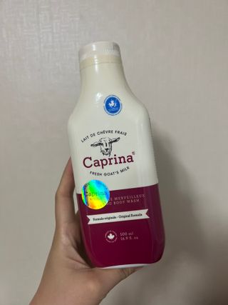 카프리나 프레쉬 산양밀크 어메이징 바디워시 500ml(오리지널향) — 5점을 준 리뷰어가 2023년 4월 올린 사용 사진