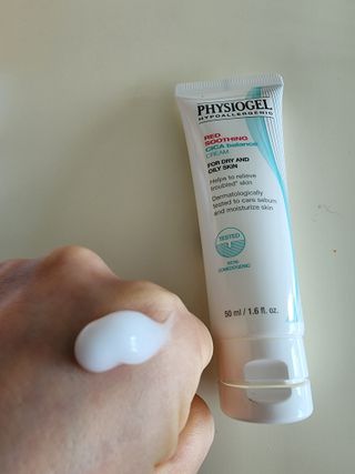 피지오겔 레드수딩 시카밸런스 크림 50ml — 5점을 준 리뷰어가 2022년 4월 올린 사용 사진