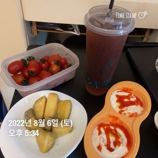 클린24시간 1BOX(5포) + 전용보틀(500ml) — 4점을 준 리뷰어가 2022년 8월 올린 사용 사진