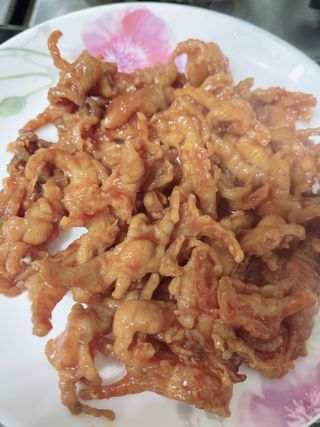 불타 호랑이 닭발 250g — 3점을 준 리뷰어가 2021년 7월 올린 사용 사진
