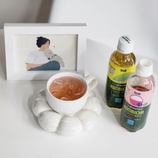 더그레잇티 콤부차 [매일유업] 더그레잇티 44kcal 콤부차 300ml *12개입 (오리지널 6개+베리리치 6개) — 5점을 준 리뷰어가 2023년 7월 올린 사용 사진