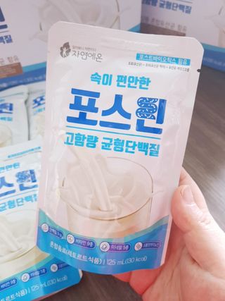 자연에온 마시는 프로틴 고함량 균형단백질 음료 포스틴 125ml 10개입 1BOX — 5점을 준 리뷰어가 2021년 3월 올린 사용 사진