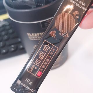 프리마인 자체 기업부설 연구소에서 찾아낸 건강한 수면의 비밀.  슬립토 플러스 30포 — 5점을 준 리뷰어가 2022년 5월 올린 사용 사진