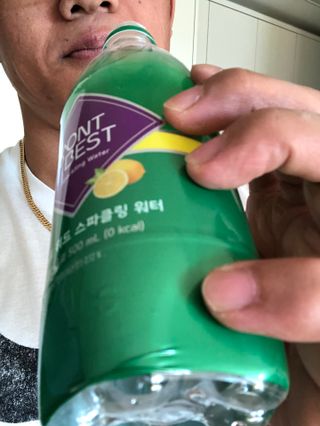 몽베스트 Montbest with Sparkling water Lemon OR Lime 20병(랜덤) — 5점을 준 리뷰어가 2021년 10월 올린 사용 사진