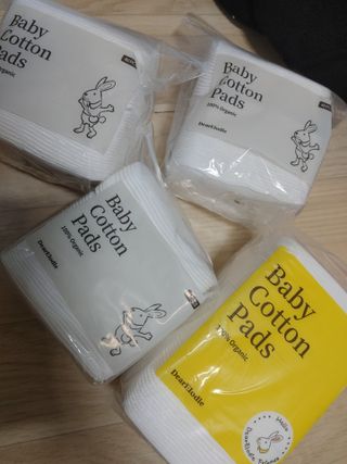 디어엘로디 프리미엄 유기농 유아 솜티슈 40매 3Pack +60매 1Pack 혼합형 — 5점을 준 리뷰어가 2021년 4월 올린 사용 사진
