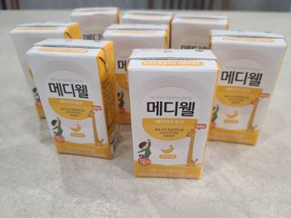 메디웰 페디아드링크 미니 바나나맛 — 5점을 준 리뷰어가 2022년 9월 올린 사용 사진