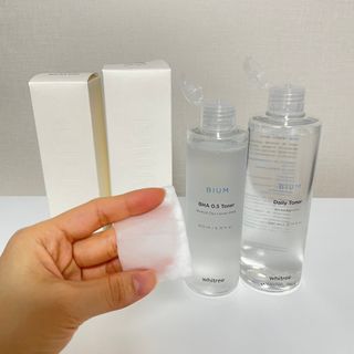 화이트리 비움 데일리 토너, 바하 0.5토너 세트 — 5점을 준 리뷰어가 2021년 2월 올린 사용 사진