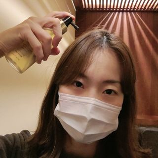 레베코코 골든드립 헤어로스앤 스칼프 토닉 64 — 5점을 준 리뷰어가 2021년 11월 올린 사용 사진