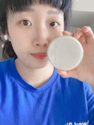 세렌디뷰티 퍼펙트 에어리 래디언스 쿠션 — 5점을 준 리뷰어가 2022년 2월 올린 사용 사진