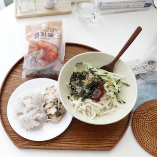 마라도푸드 최강달인 물회 맛집 38년 전통 백년가게 포항 마라도회식당 — 5점을 준 리뷰어가 2023년 5월 올린 사용 사진