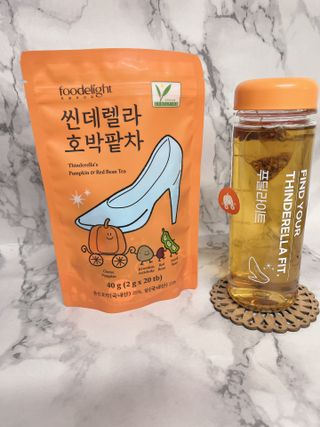 FREE [푸딜라이트] 씬데렐라 호박팥차 하루 한 잔으로 가볍게, 구수한 풍미 가득 호박차 — 5점을 준 리뷰어가 2023년 10월 올린 사용 사진