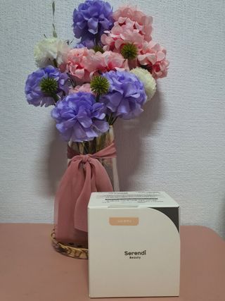 세렌디뷰티 퍼펙트 에어리 래디언스 쿠션 — 5점을 준 리뷰어가 2022년 1월 올린 사용 사진
