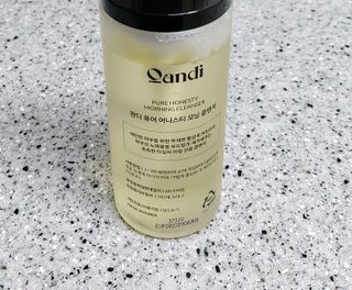 헤어플러스 콴디 아침세안제 폼클렌징 퓨어 어니스티 모닝클렌저 — 5점을 준 리뷰어가 2021년 3월 올린 사용 사진