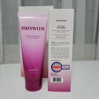 SOONWITH 바이오 내추럴 리프레싱 폼클렌징 — 4점을 준 리뷰어가 2021년 3월 올린 사용 사진