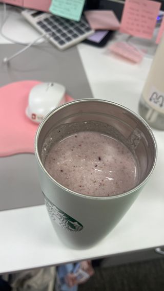 수플먼트 나는 마신닭!! 닭가슴살 주스키트, 먹기 힘들었던 닭가슴살 이제는 마시자 — 5점을 준 리뷰어가 2023년 3월 올린 사용 사진