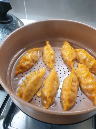 한만두 진한 해물맛 짬뽕만두 1kg — 5점을 준 리뷰어가 2021년 4월 올린 사용 사진