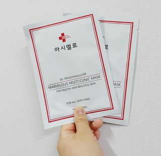 닥터마시멜로 마블러스 멀티 클리닉 마스크 — 5점을 준 리뷰어가 2021년 3월 올린 사용 사진