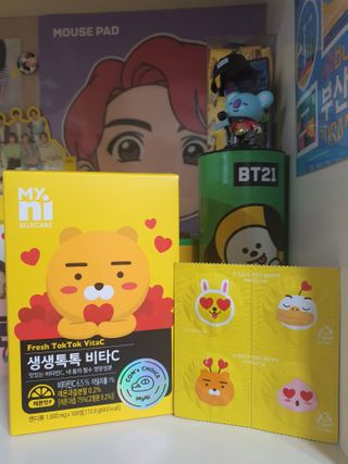 일동제약 마이니 마이니 생생톡톡비타C — 5점을 준 리뷰어가 2021년 2월 올린 사용 사진