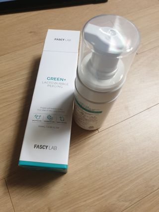 파시랩 그린 플러스 락토 버블 필링 — 5점을 준 리뷰어가 2021년 6월 올린 사용 사진
