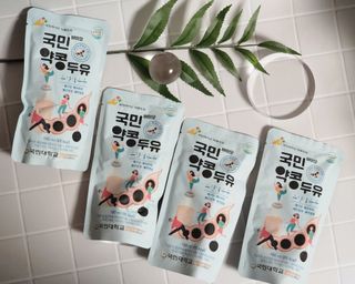 국민바이오 약콩두유 — 4.5점을 준 리뷰어가 2022년 6월 올린 사용 사진