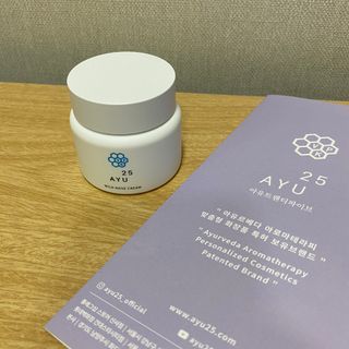 AYU25[아유트웬티파이브]다마스크로즈워터 베이스 천연 수분 촉촉 크림 — 4.5점을 준 리뷰어가 2021년 4월 올린 사용 사진