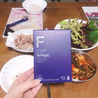 똥기사의 케이푸드 화이버슬림 — 4점을 준 리뷰어가 2021년 2월 올린 사용 사진