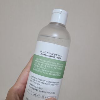 나나스킨 하이드로릴렉싱토너 — 5점을 준 리뷰어가 2021년 5월 올린 사용 사진