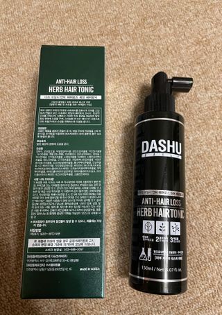 다슈코리아 다슈 데일리 안티 헤어로스 허브 헤어토닉 150ml — 5점을 준 리뷰어가 2021년 2월 올린 사용 사진