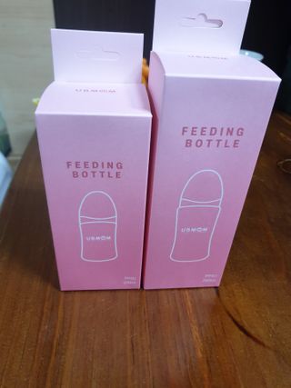 유비맘 PPSU 젖병 노꼭지_200ml_컬러 랜덤 발송 — 5점을 준 리뷰어가 2021년 1월 올린 사용 사진