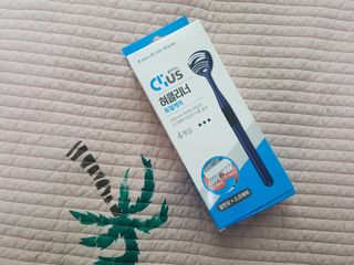 크리오 클리어스 혀백태제거 구취관리 혀클리너 — 5점을 준 리뷰어가 2021년 4월 올린 사용 사진
