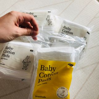 디어엘로디 프리미엄 유기농 유아 솜티슈 40매 3Pack +60매 1Pack 혼합형 — 4점을 준 리뷰어가 2021년 4월 올린 사용 사진