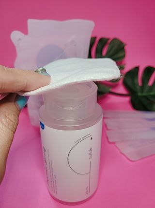 설랩수앤슈, 직접 만들어 쓰는 아기 물티슈 — 5점을 준 리뷰어가 2021년 8월 올린 사용 사진