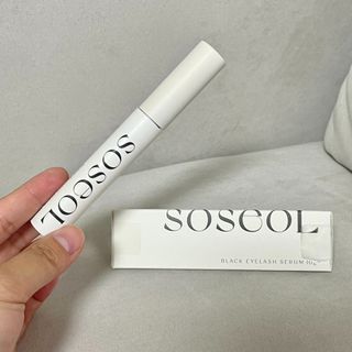 더소설 소설 블랙아이래쉬 세럼 10g(SOSEOL BLACK EYELASH SERUM 10g) — 5점을 준 리뷰어가 2023년 6월 올린 사용 사진