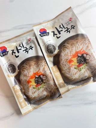 [한면원] 잔치국수 2인분 — 5점을 준 리뷰어가 2022년 8월 올린 사용 사진