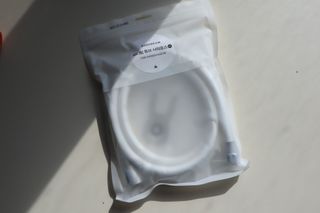 바디빔 물때방지 샤워 호스 2m 꼬임방지 PVC 튜브 — 5점을 준 리뷰어가 2022년 4월 올린 사용 사진