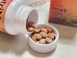 뉴트리미 마이슬림 녹차 카테킨 다이어트 보조제 60정 1달분 — 5점을 준 리뷰어가 2023년 2월 올린 사용 사진