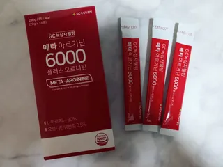 메타아르기닌 GC녹십자웰빙 메타 아르기닌 6000 플러스 오르니틴 — 5점을 준 리뷰어가 2022년 11월 올린 사용 사진
