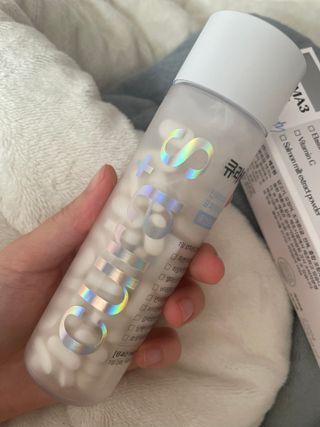 [큐라에스] 뮤신콜라겐 더마3 76.8(1개월분) — 4점을 준 리뷰어가 2023년 12월 올린 사용 사진