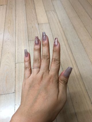 데싱디바 매직프레스 가을매니 코핀 5종 중 택1 — 5점을 준 리뷰어가 2021년 9월 올린 사용 사진