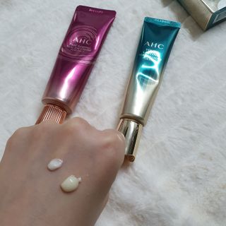 [NEW 탄력유턴 아이크림] AHC 유스 래스팅 리얼 아이크림 포 페이스 — 5점을 준 리뷰어가 2021년 1월 올린 사용 사진