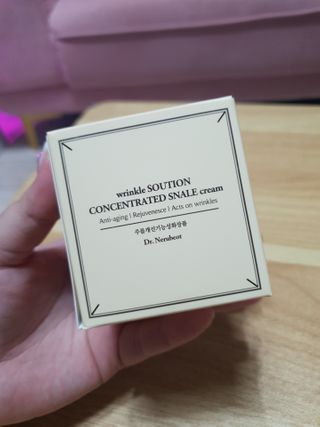 Dr.느루벗 느루벗 링클 솔루션 콘센트레이트 스네일 탄력 달팽이 크림 80g — 5점을 준 리뷰어가 2021년 3월 올린 사용 사진