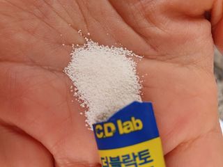 씨디랩 장 건강과 구강 건강을 한 번에 더블락토 강아지 고양이 유산균 — 5점을 준 리뷰어가 2021년 1월 올린 사용 사진
