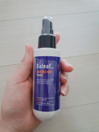 달리프 글램 헤어 데오미스트 100ml 라벤더 or 플라워 — 4점을 준 리뷰어가 2021년 2월 올린 사용 사진